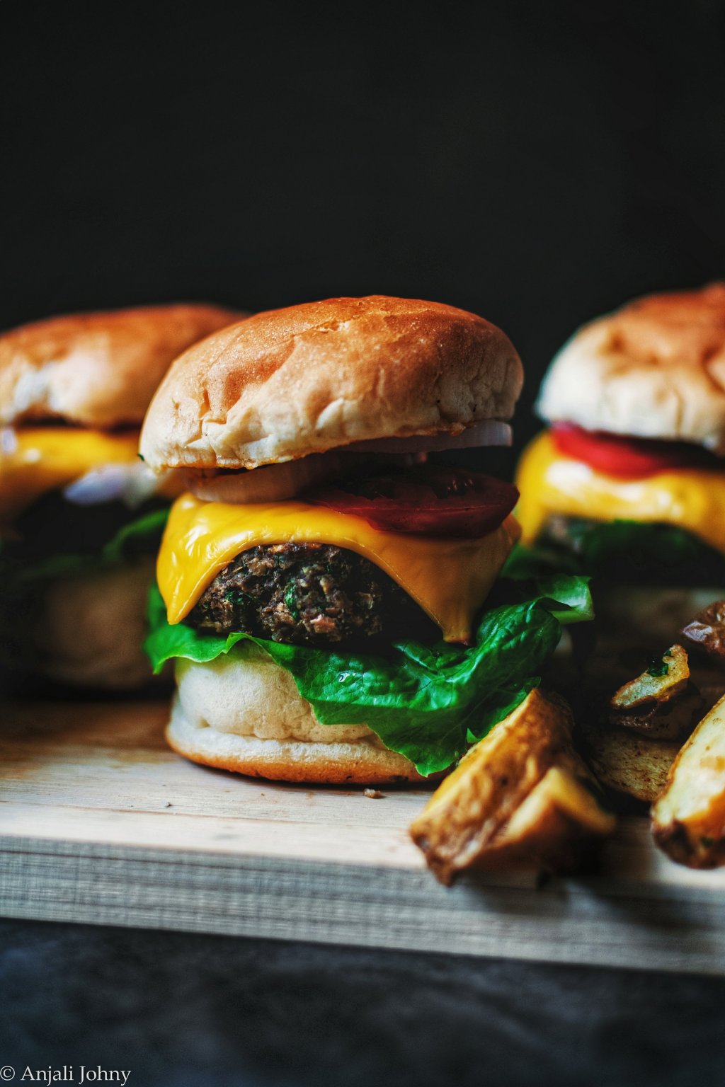 Veggie Burgers (that taste AMAZING! – I Promise) (Vegan&nbsp;options)