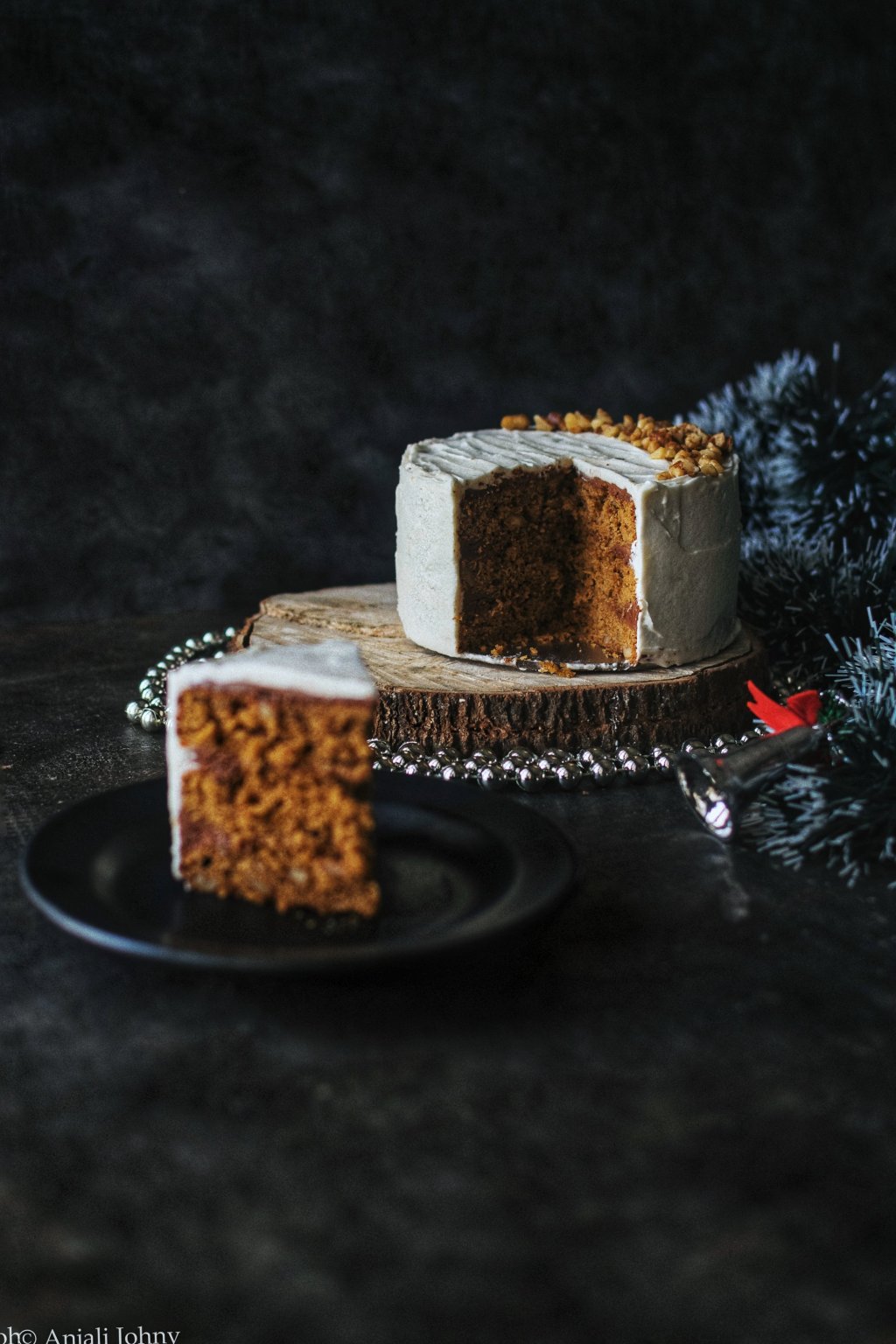 Coffee walnut and caramel&nbsp;cake!