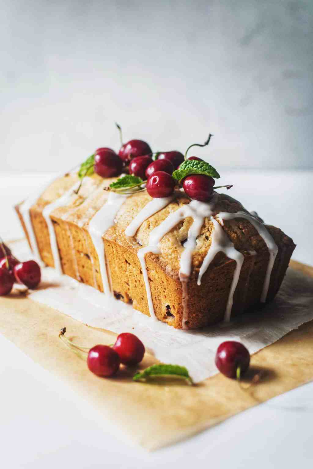 Cherry Coconut Loaf&nbsp;Cake