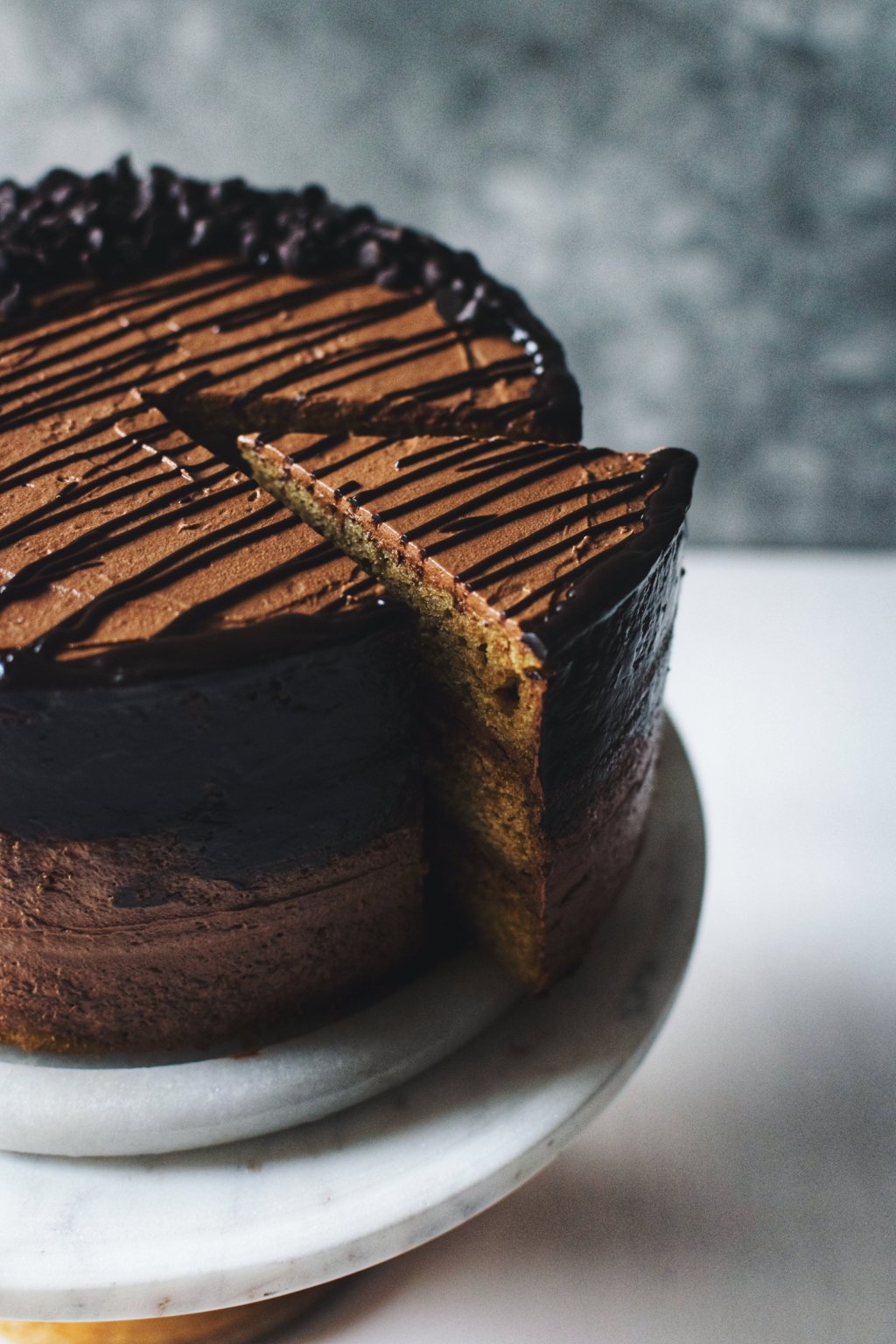 Banana Chocolate Cake